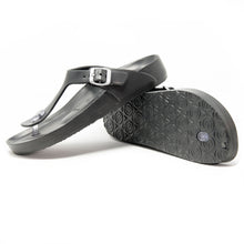 Load image into Gallery viewer, Women Eva Sayonara dark grey waterproof sandals