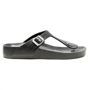 Women Eva Sayonara dark grey waterproof sandals