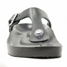Load image into Gallery viewer, Women Eva Sayonara dark grey waterproof sandals