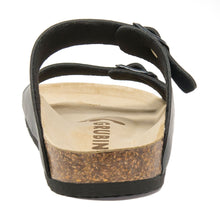Load image into Gallery viewer, Men&#39;s arizona black leathertte sandals