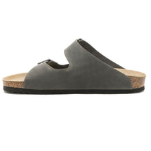 Load image into Gallery viewer, Mens arizona dark grey leather