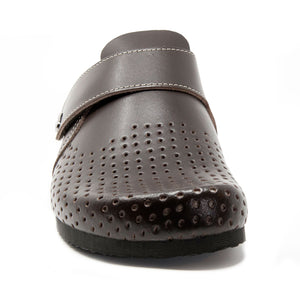 Men's clogs Oregon brown leather
