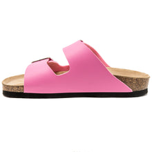 Load image into Gallery viewer, Women&#39;s  Arizona pink mat leatherette sandals
