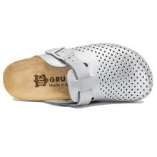 Load image into Gallery viewer, Women clogs Belgrade soft silver leather - PREMIUM COMFORT