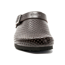 Load image into Gallery viewer, Men&#39;s clogs Stockholm Brown leather perforated