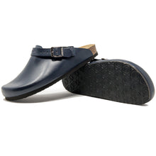 Load image into Gallery viewer, Men&#39;s clogs Stockholm Blue  leather