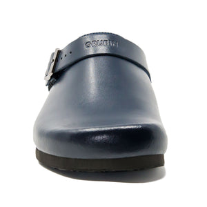 Men's clogs Stockholm Blue  leather
