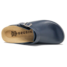 Load image into Gallery viewer, Men&#39;s clogs Stockholm Blue  leather