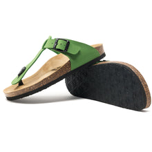 Load image into Gallery viewer, Women Sayonara green sandals