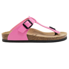 Load image into Gallery viewer, Women&#39;s Sayonara Pink Leatherette sandals