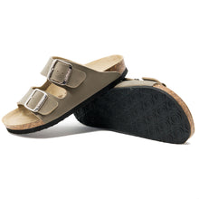 Load image into Gallery viewer, Women&#39;s Arizona Stone leatherette sandals
