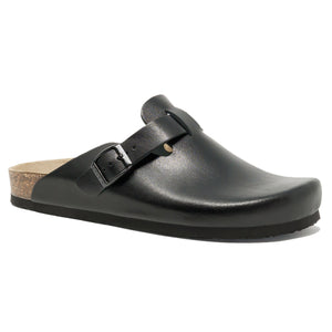 Men's clogs Rome black leather