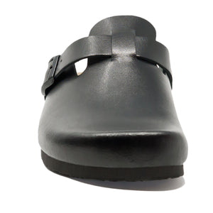 Men's clogs Rome black leather