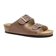 Load image into Gallery viewer, Women&#39;s Arizona brown premium leather sandals classic