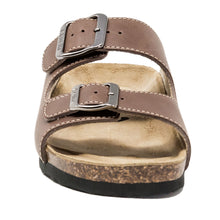 Load image into Gallery viewer, Women&#39;s Arizona brown premium leather sandals classic
