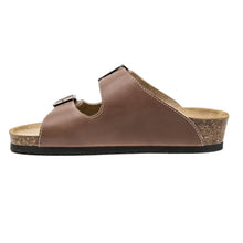 Load image into Gallery viewer, Women&#39;s Arizona brown premium leather sandals classic
