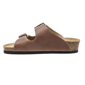 Women's Arizona brown premium leather sandals classic