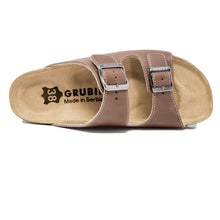 Load image into Gallery viewer, Women&#39;s Arizona brown premium leather sandals classic