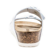Load image into Gallery viewer, Women&#39;s Arizona white genuine leather sandals