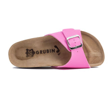 Load image into Gallery viewer, Women&#39;s Madrid Pink leatherette sandals