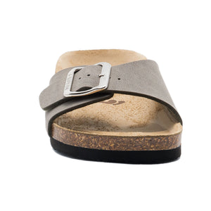 Women's Madrid Stone leatherette sandals