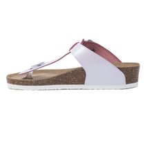 Load image into Gallery viewer, Sayonara Women&#39;s classic Rose thong leather sandals