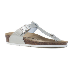 Sayonara Women's classic gold thong leather sandals