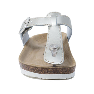 Sayonara Women's classic gold thong leather sandals