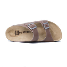 Load image into Gallery viewer, Men&#39;s Arizona brown premium leather