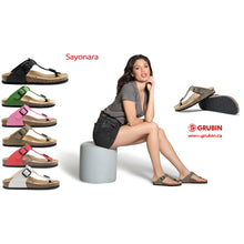 Load image into Gallery viewer, Women&#39;s Sayonara red sandals