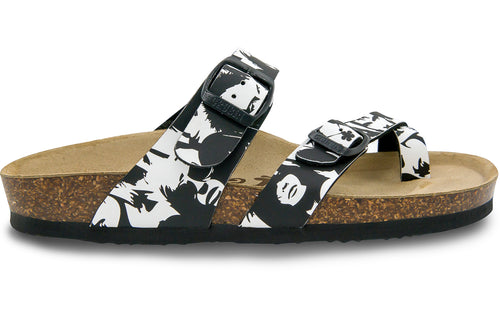 Arena Women's Anatomic Sandals  black&white