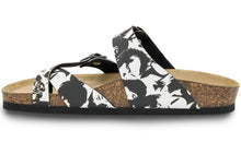 Load image into Gallery viewer, Arena Women&#39;s Anatomic Sandals  black&amp;white