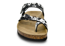 Load image into Gallery viewer, Arena Women&#39;s Anatomic Sandals  black&amp;white